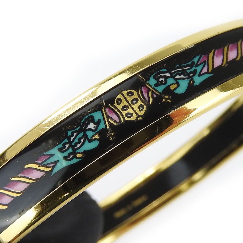 HERMES bracelet Metal, Cloisonne multicolor Emaille PM Women Used Authentic