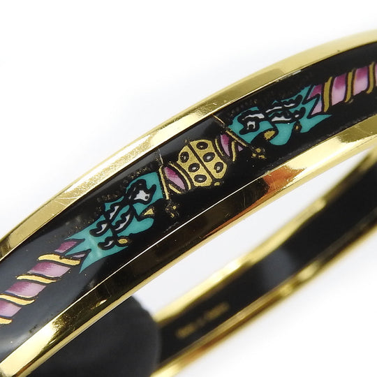 HERMES bracelet Metal, Cloisonne multicolor Emaille PM Women Used Authentic