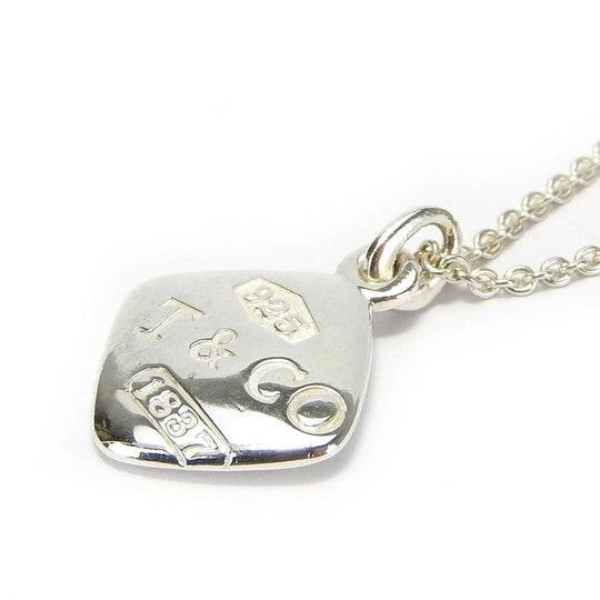 TIFFANY&Co. Necklace Silver925 Silver montage cushion 1837