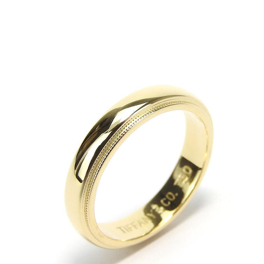 TIFFANY&Co. Ring K18 yellow gold Yellow Gold Milgrain