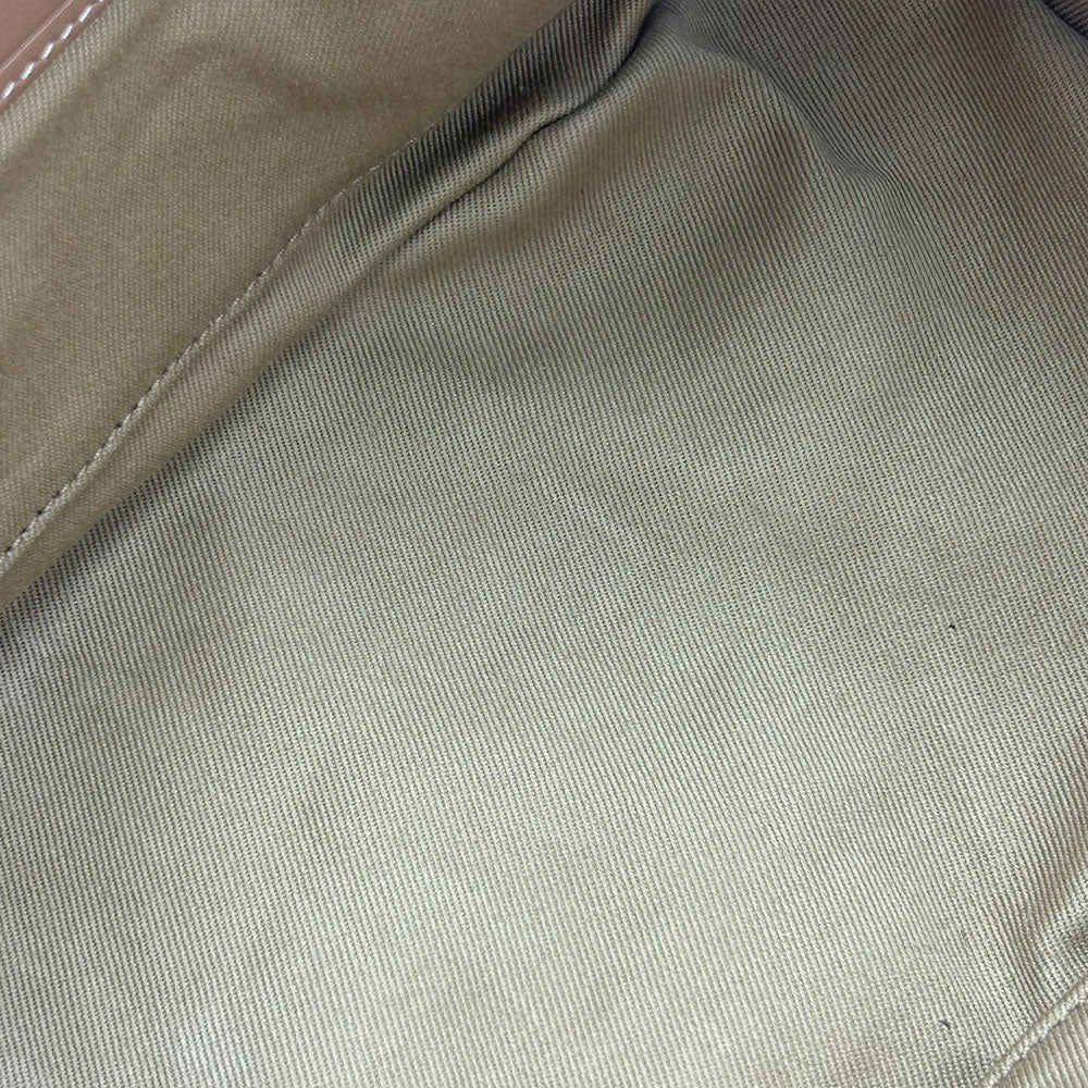 PRADA Handbag BN2889 Raffia Brown Canapa Women Used Authentic