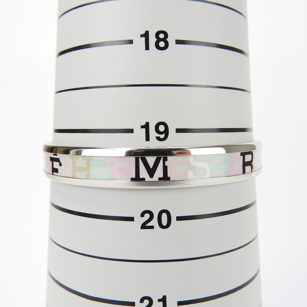 HERMES Bangle Enamel, Metal multicolor Emaille PM Women Used Authentic