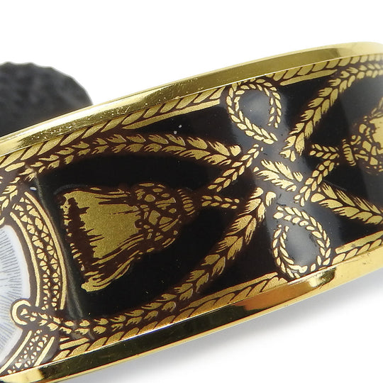 HERMES bracelet Metal, Cloisonne multicolor Emilel GM Women Used Authentic