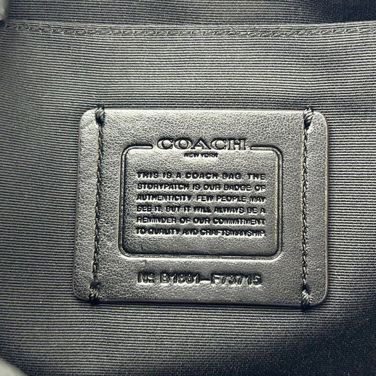 COACH Handbag F73715 leather white Women Used Authentic