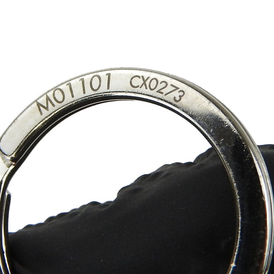 LOUIS VUITTON Key ring M01101 Leather, Metal blue yayoi kusama Portocle Pumpkin unisex(Unisex) Used Authentic