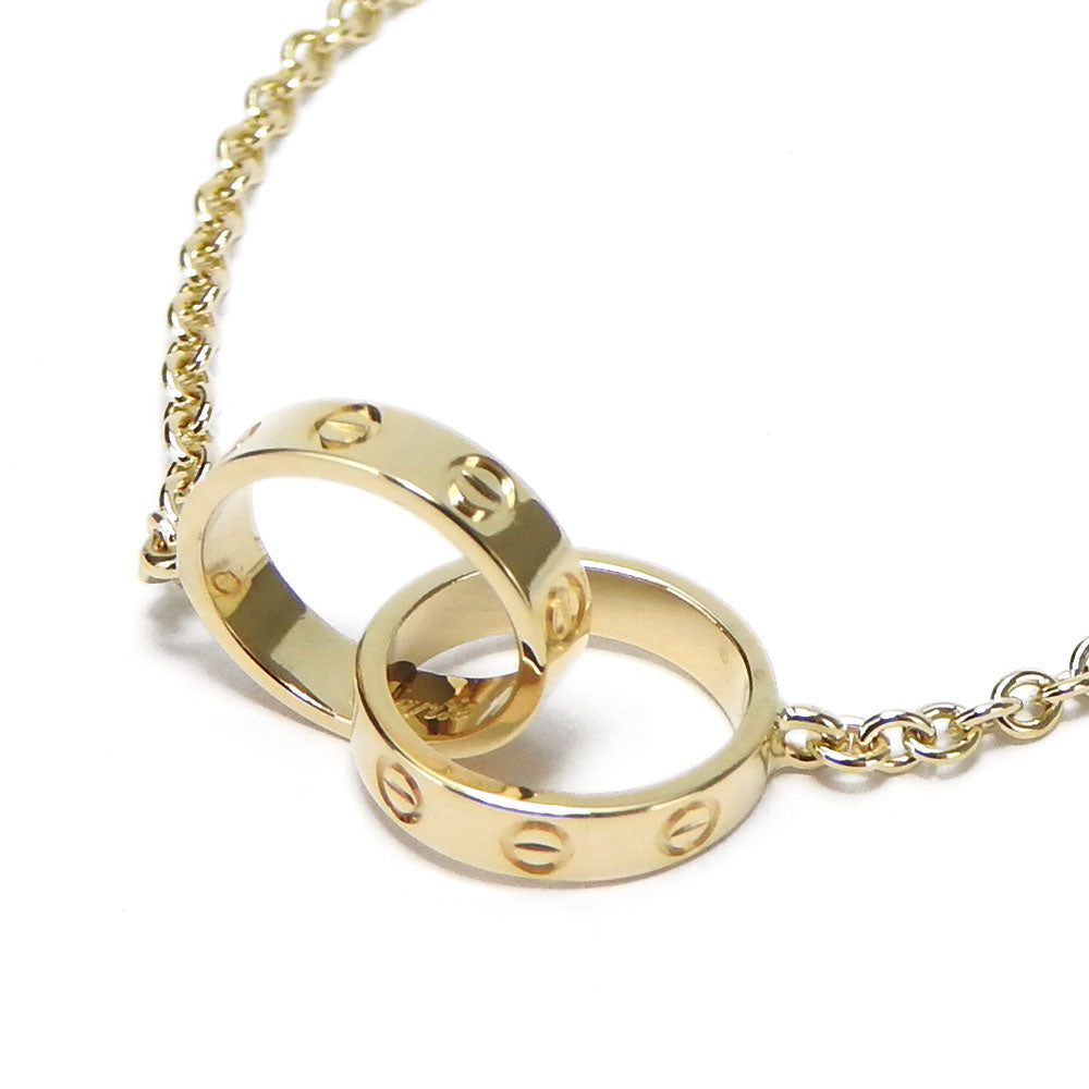 CARTIER bracelet COJO6006 K18 yellow gold Yellow Gold Baby love breath Women Used Authentic