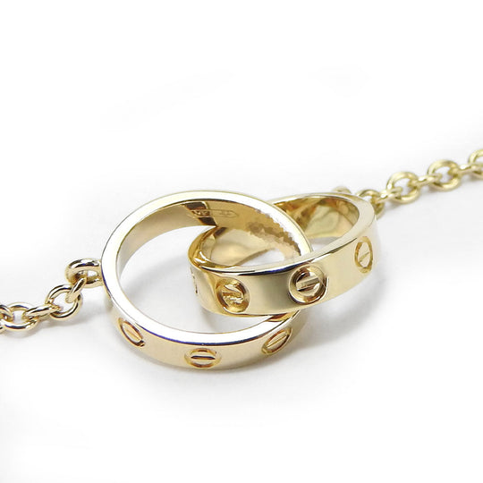 CARTIER bracelet COJO6006 K18 yellow gold Yellow Gold Baby love breath Women Used Authentic