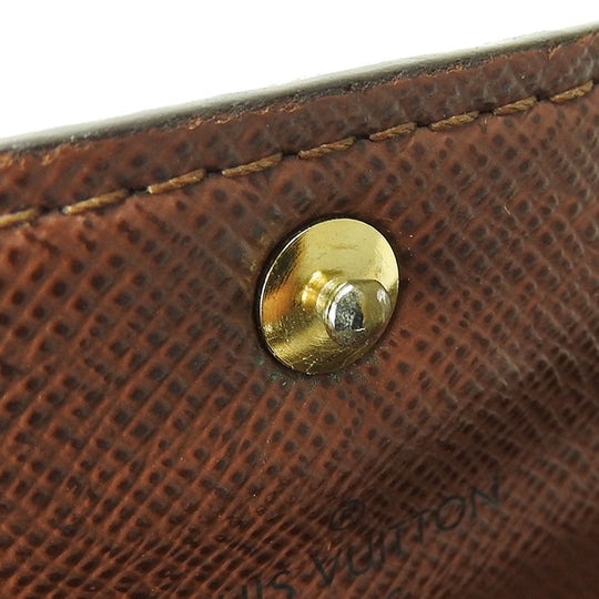 LOUIS VUITTON Long Wallet Purse M61734 Monogram Brown Portefeuille Sarah