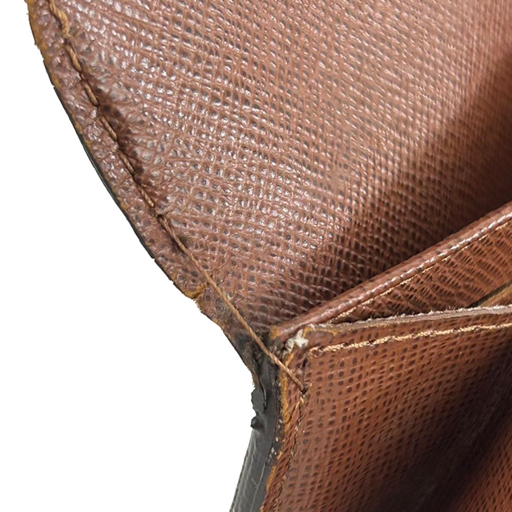 LOUIS VUITTON Long Wallet Purse M61734 Monogram Brown Portefeuille Sarah