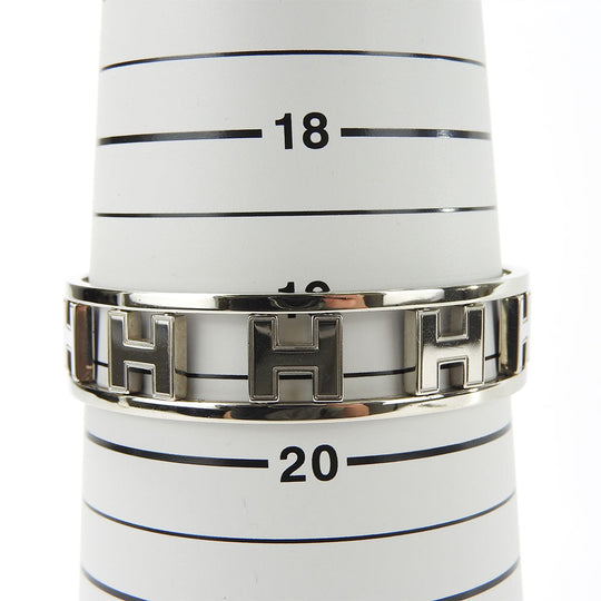 HERMES Bangle metal Silver Rondo Ash