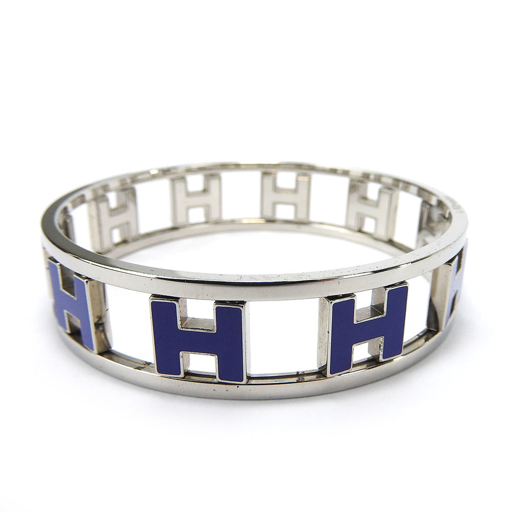 HERMES Bangle metal Silver Rondo Ash
