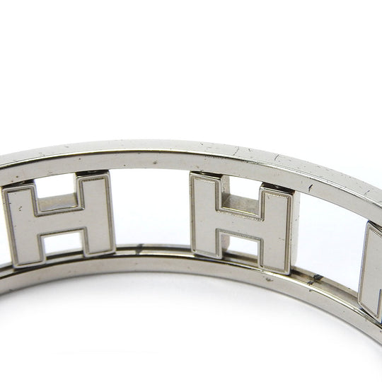 HERMES Bangle metal Silver Rondo Ash