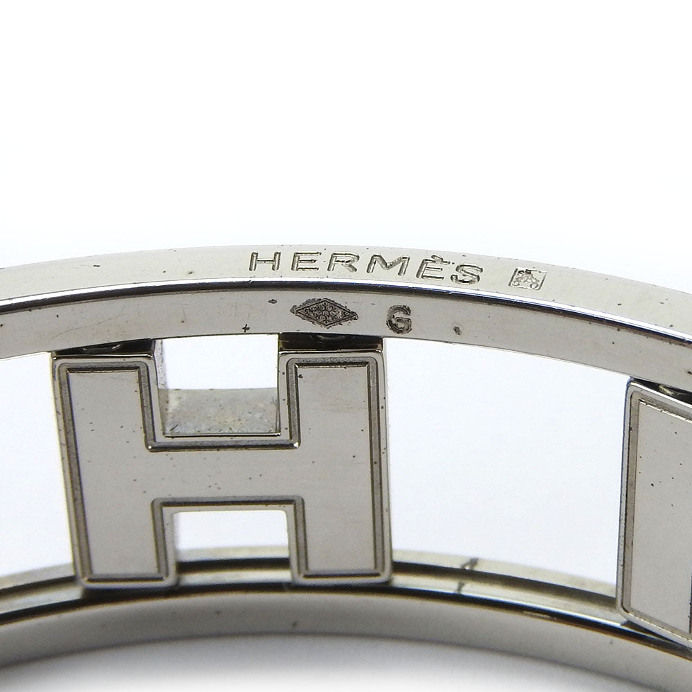 HERMES Bangle metal Silver Rondo Ash