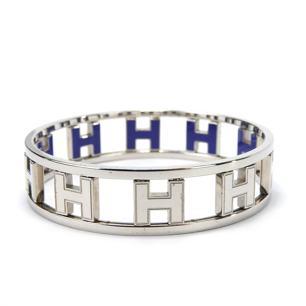 HERMES Bangle metal Silver Rondo Ash