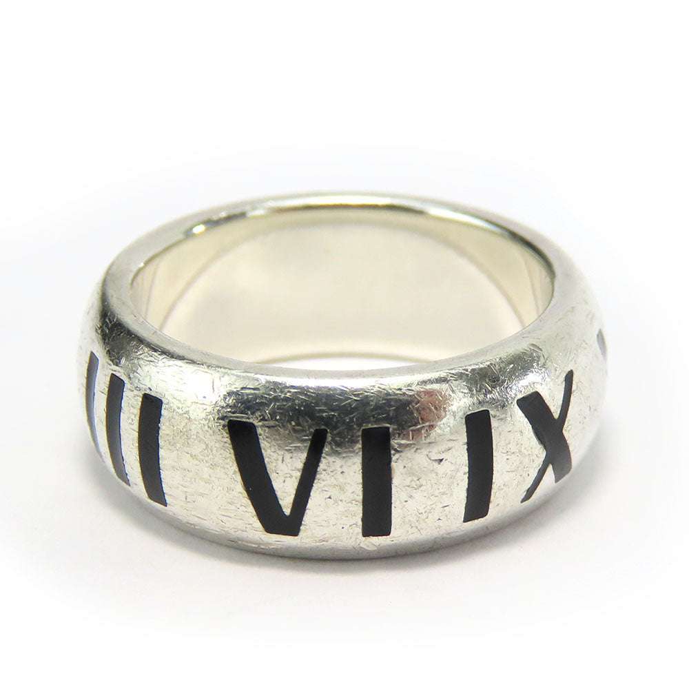 TIFFANY&Co. Ring Silver925 Silver Atlas Women Used Authentic