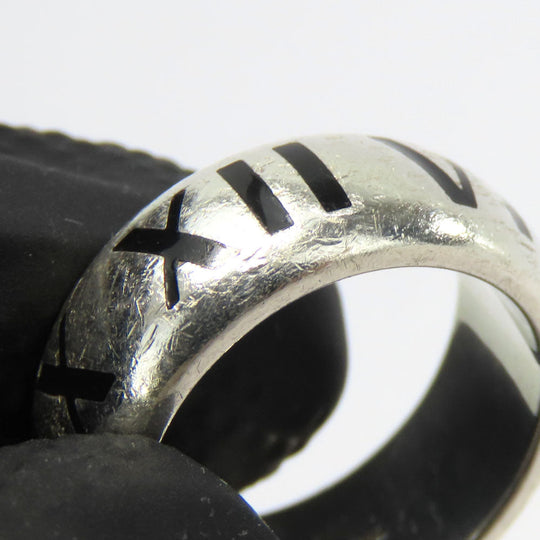 TIFFANY&Co. Ring Silver925 Silver Atlas Women Used Authentic