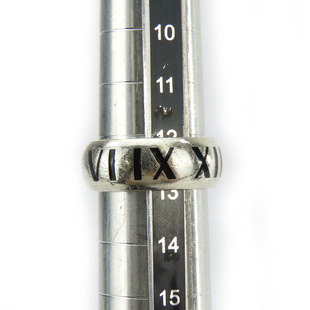 TIFFANY&Co. Ring Silver925 Silver Atlas Women Used Authentic