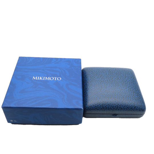 MIKIMOTO Brooch K18 Yellow Gold, Diamond Yellow Gold Women Used Authentic