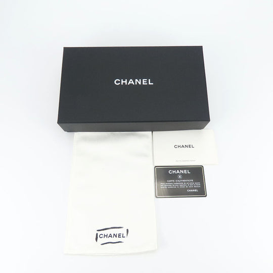 CHANEL Shoulder Bag lambskin purple Matrasse Women Used Authentic