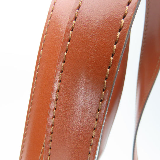 LOUIS VUITTON Tote Bag M52333 Epi Leather Brown Sun jack shopping Women Used Authentic