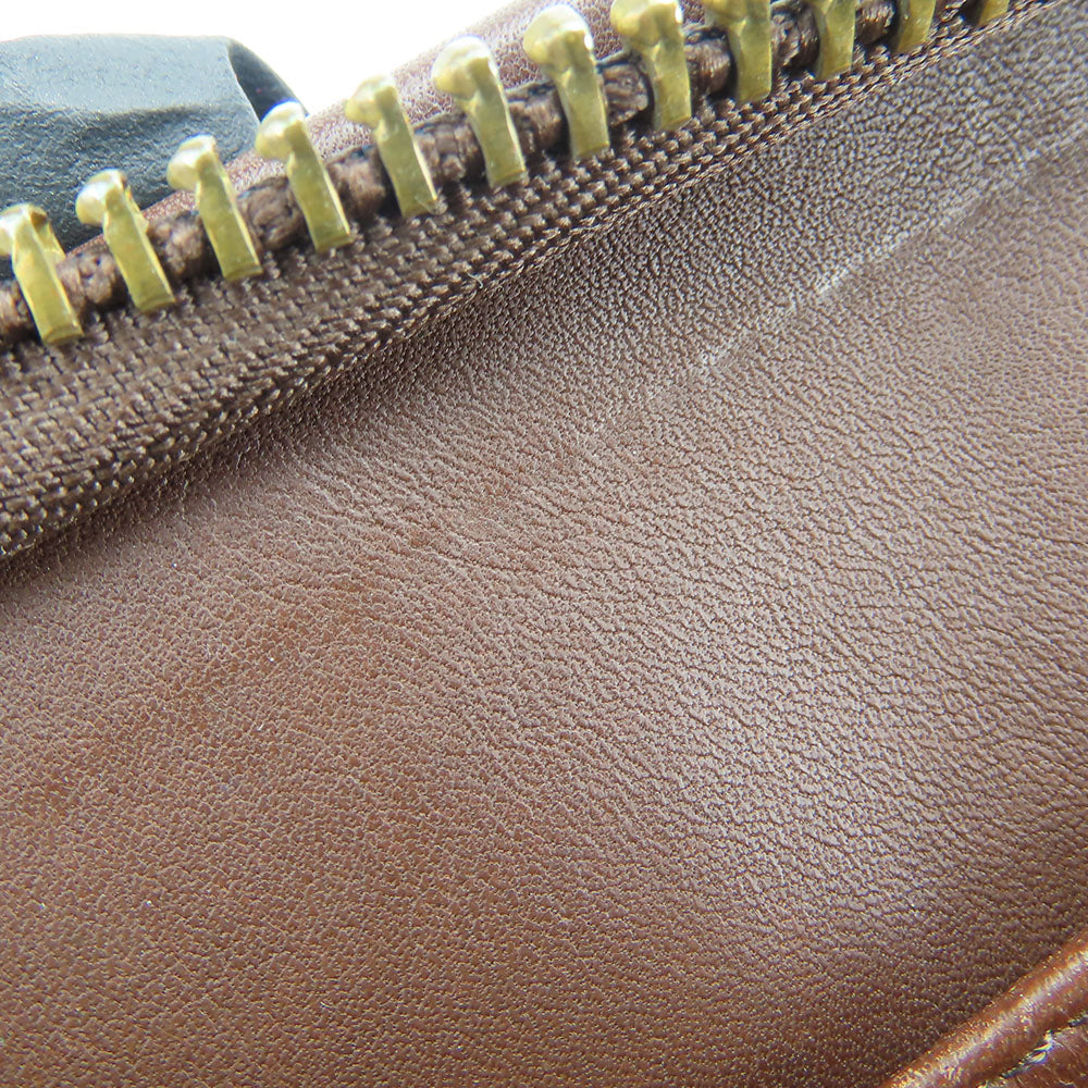 COACH Shoulder Bag 9953 leather Brown Women Used Authentic