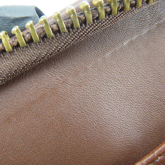 COACH Shoulder Bag 9953 leather Brown Women Used Authentic