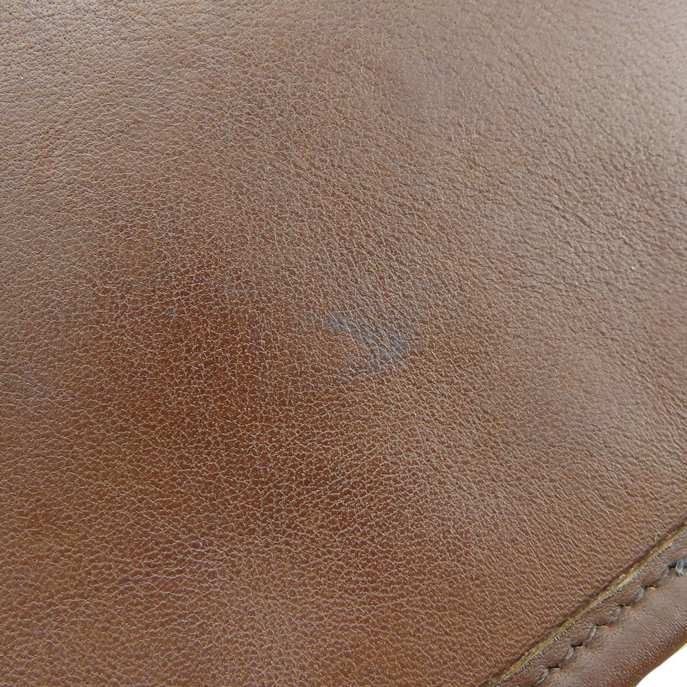 COACH Shoulder Bag 9953 leather Brown Women Used Authentic