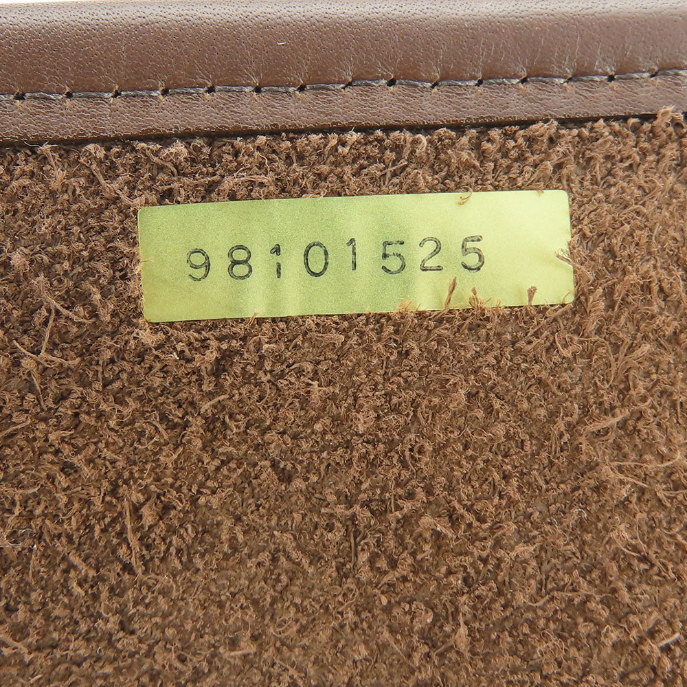 COACH Shoulder Bag 9953 leather Brown Women Used Authentic