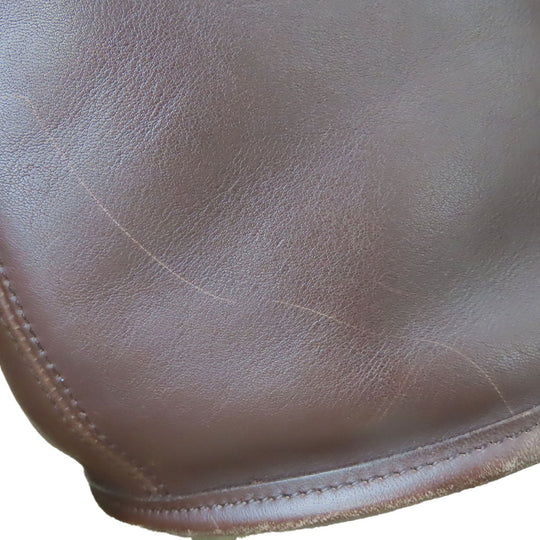 COACH Shoulder Bag 9953 leather Brown Women Used Authentic