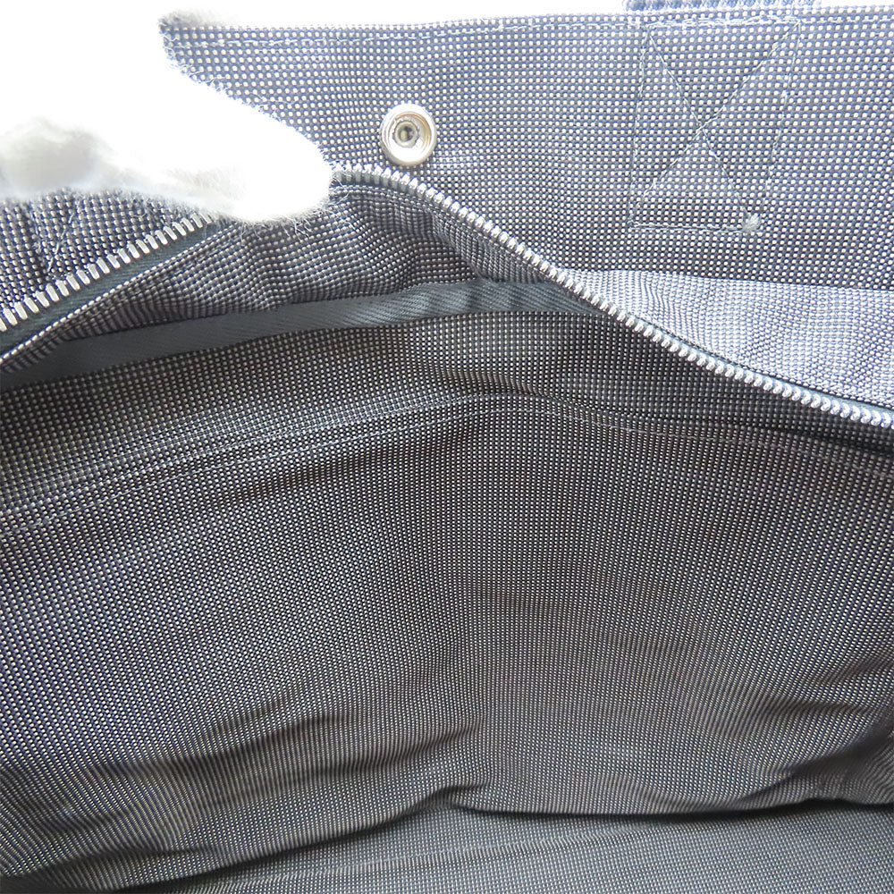 HERMES Tote Bag polyester gray Her Line unisex(Unisex) Used Authentic