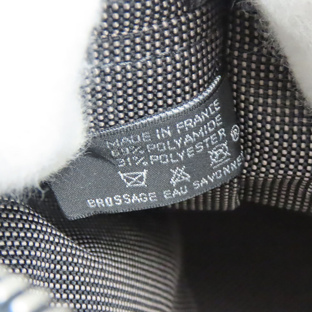 HERMES Tote Bag polyester gray Her Line unisex(Unisex) Used Authentic