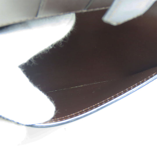 HERMES Long Wallet Purse Box scarf Brown Classic Bean