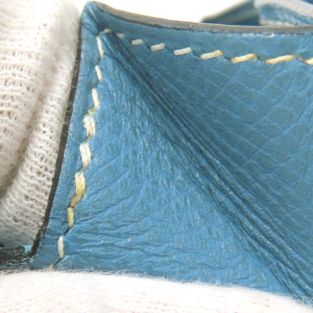 HERMES Coin case Epsom Blue gene Le van Cator