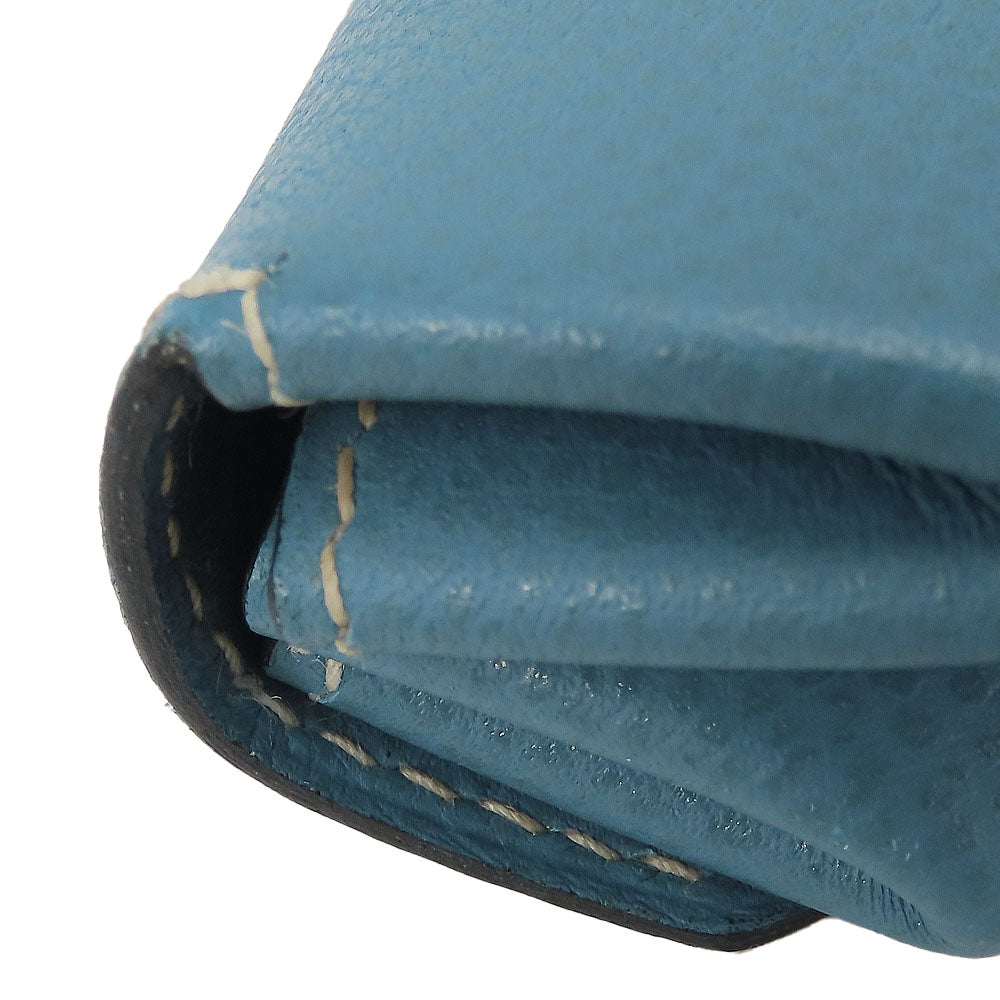HERMES Coin case Epsom Blue gene Le van Cator