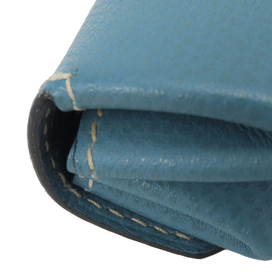 HERMES Coin case Epsom Blue gene Le van Cator