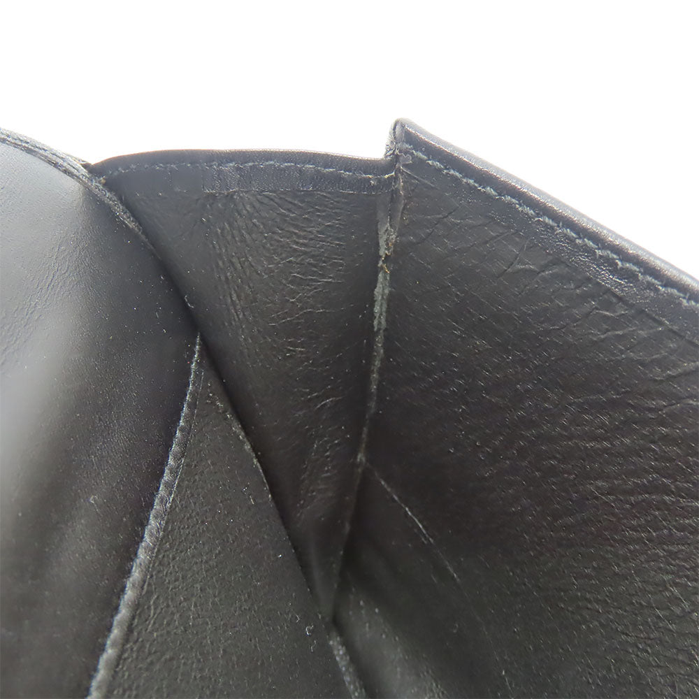 GUCCI Long Wallet Purse 035.0416.2180 GG canvas black Web line unisex(Unisex) Used Authentic