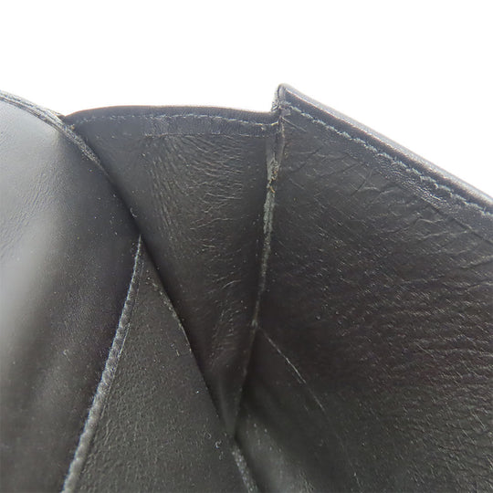 GUCCI Long Wallet Purse 035.0416.2180 GG canvas black Web line unisex(Unisex) Used Authentic