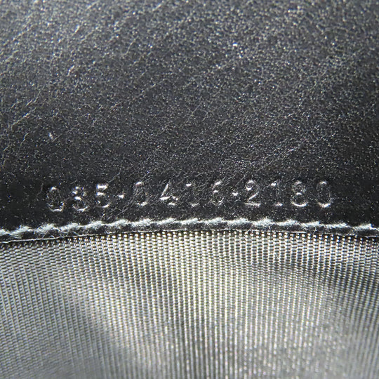 GUCCI Long Wallet Purse 035.0416.2180 GG canvas black Web line unisex(Unisex) Used Authentic