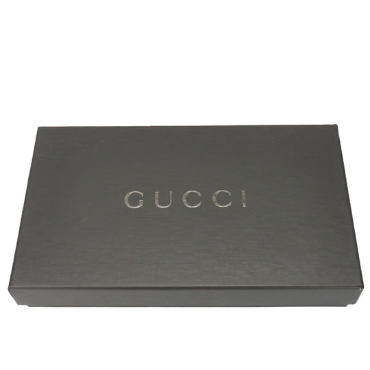 GUCCI Long Wallet Purse 035.0416.2180 GG canvas black Web line unisex(Unisex) Used Authentic