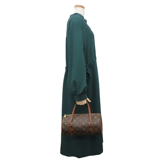 LOUIS VUITTON Handbag M51366 Monogram Brown Papillon 26 Women Used Authentic
