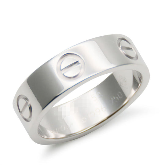 CARTIER Ring K18 white gold White gold LOVE