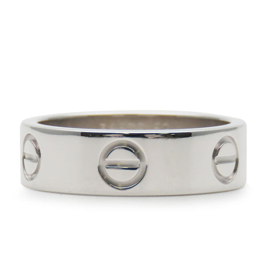 CARTIER Ring K18 white gold White gold LOVE