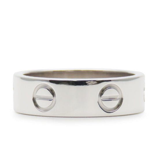 CARTIER Ring K18 white gold White gold LOVE