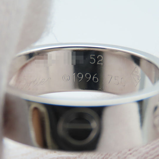 CARTIER Ring K18 white gold White gold LOVE