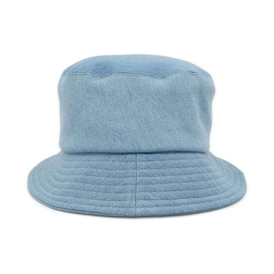 CHANEL Denim Cotton Light Blue Hat Preloved
