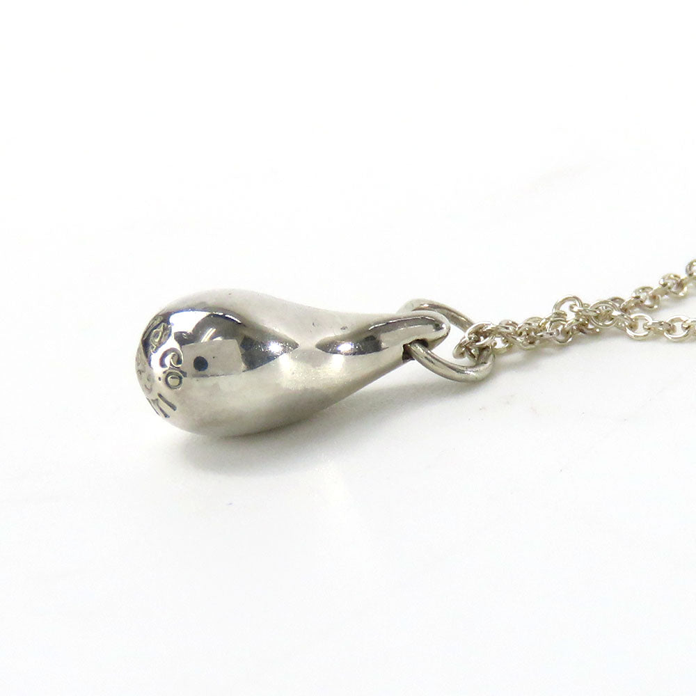 TIFFANY&Co. Necklace Silver925 Silver teardrop Women Used Authentic