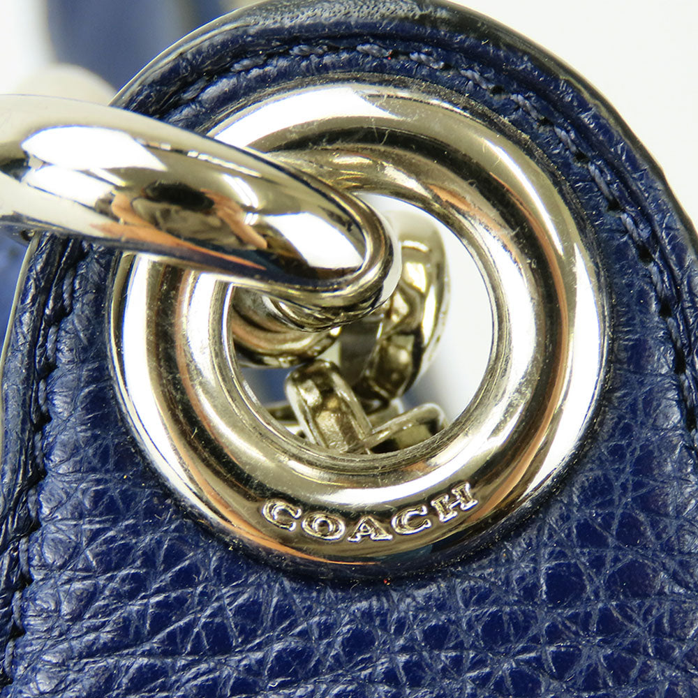 COACH Shoulder Bag F80643 leather Women Used Authentic