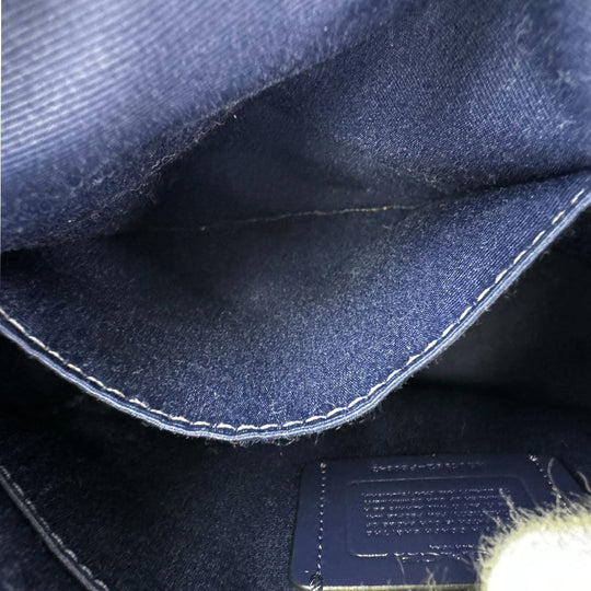 COACH Shoulder Bag F80643 leather Women Used Authentic