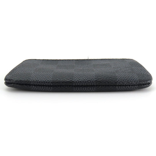 LOUIS VUITTON Coin case N60155 Damier Grafitte black Pochette Kle
