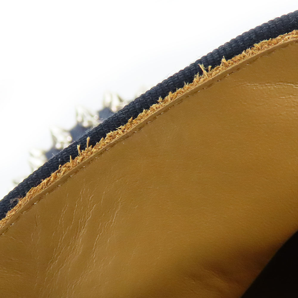 Christian Louboutin loafers denim Navy 42 1/2